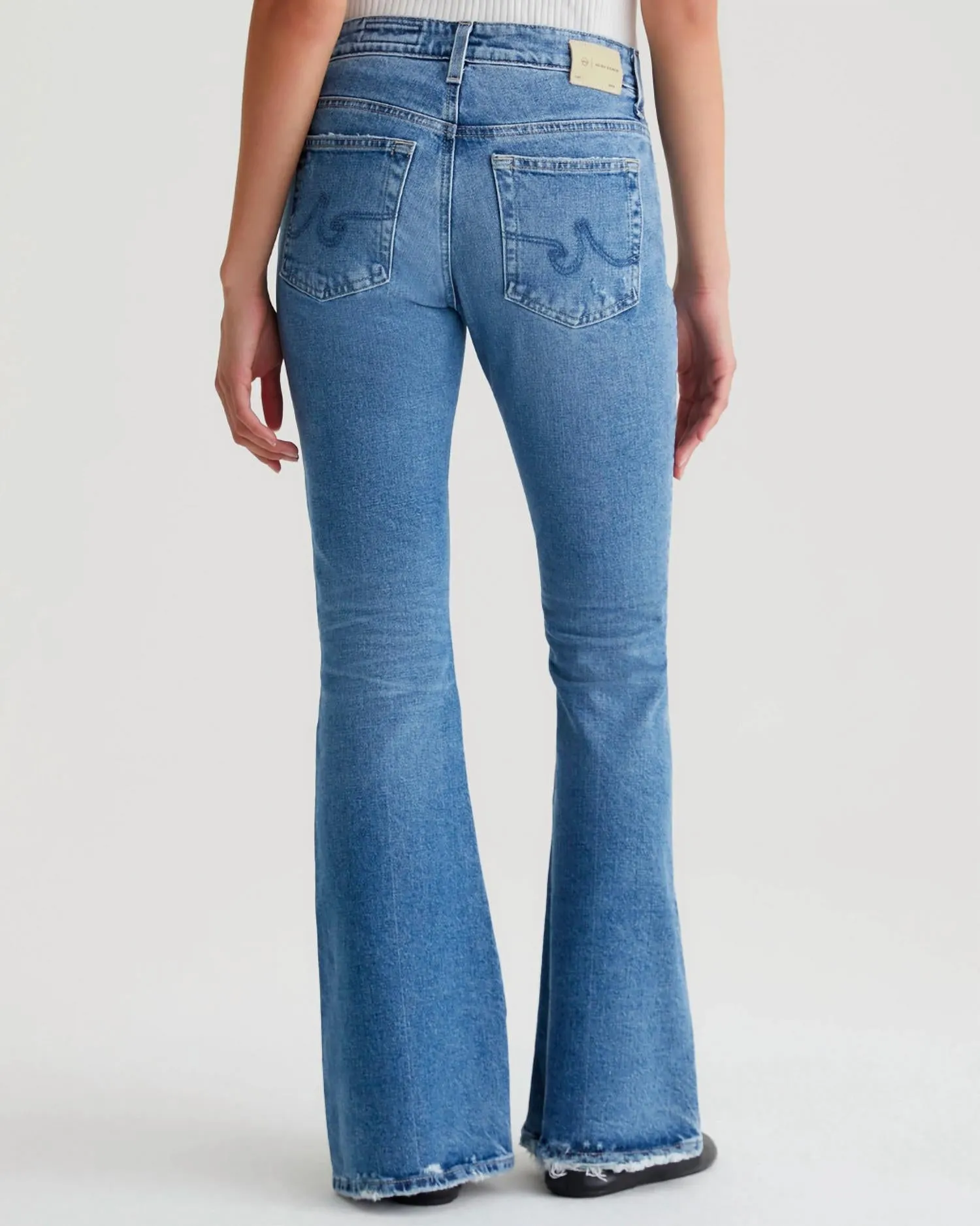 Ag Jeans - Angeline Mid-Rise Flare Jeans