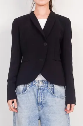 Black Cropped Blazer RRP £700