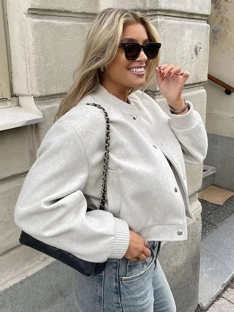 Cropped Jacket for Day to Evening Wear