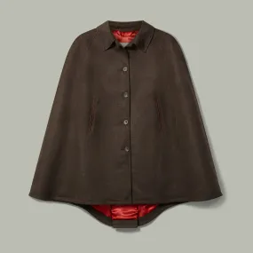 Harrow Ladies Loden Cape [WALNUT]