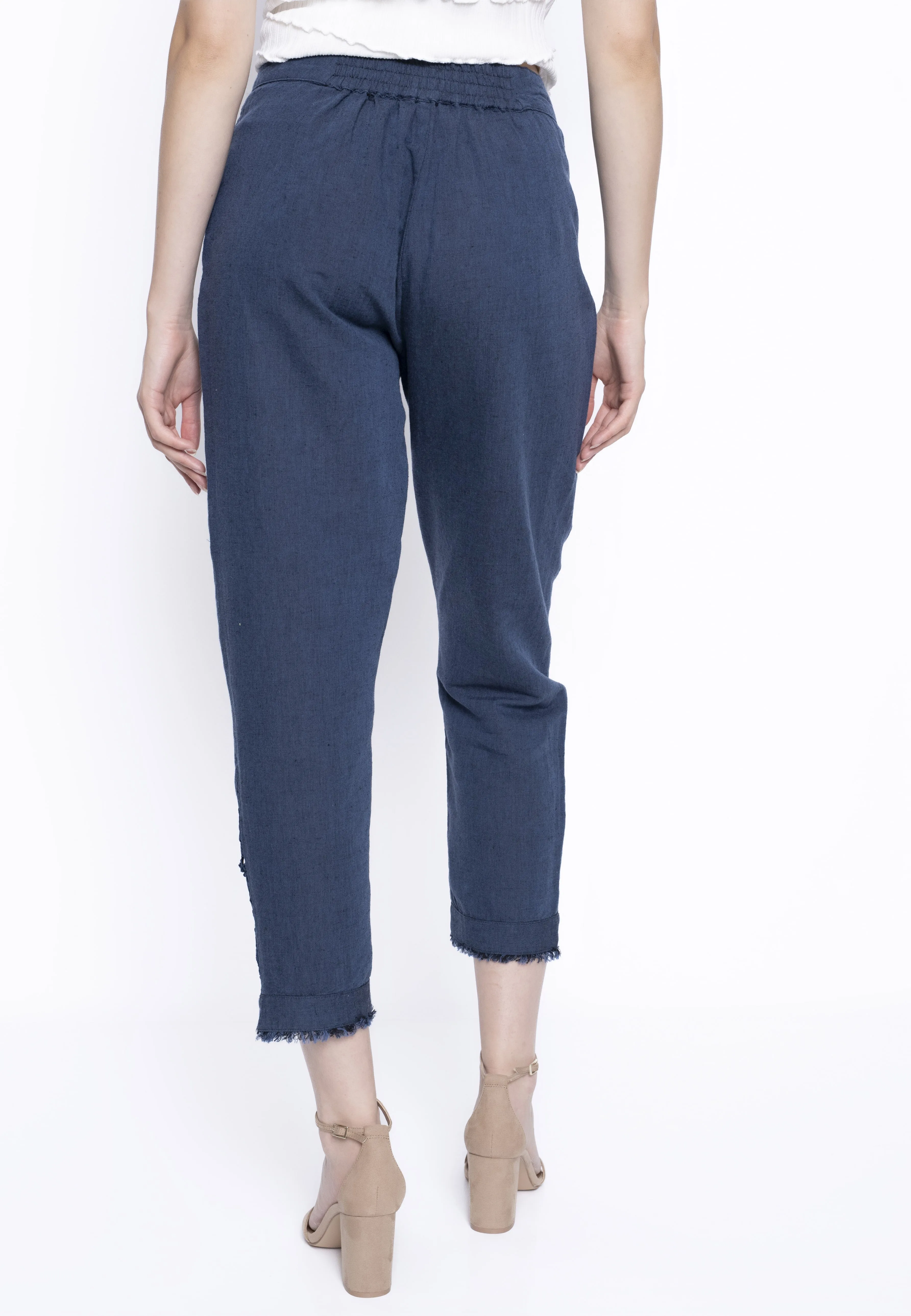 Lace Trim Pants