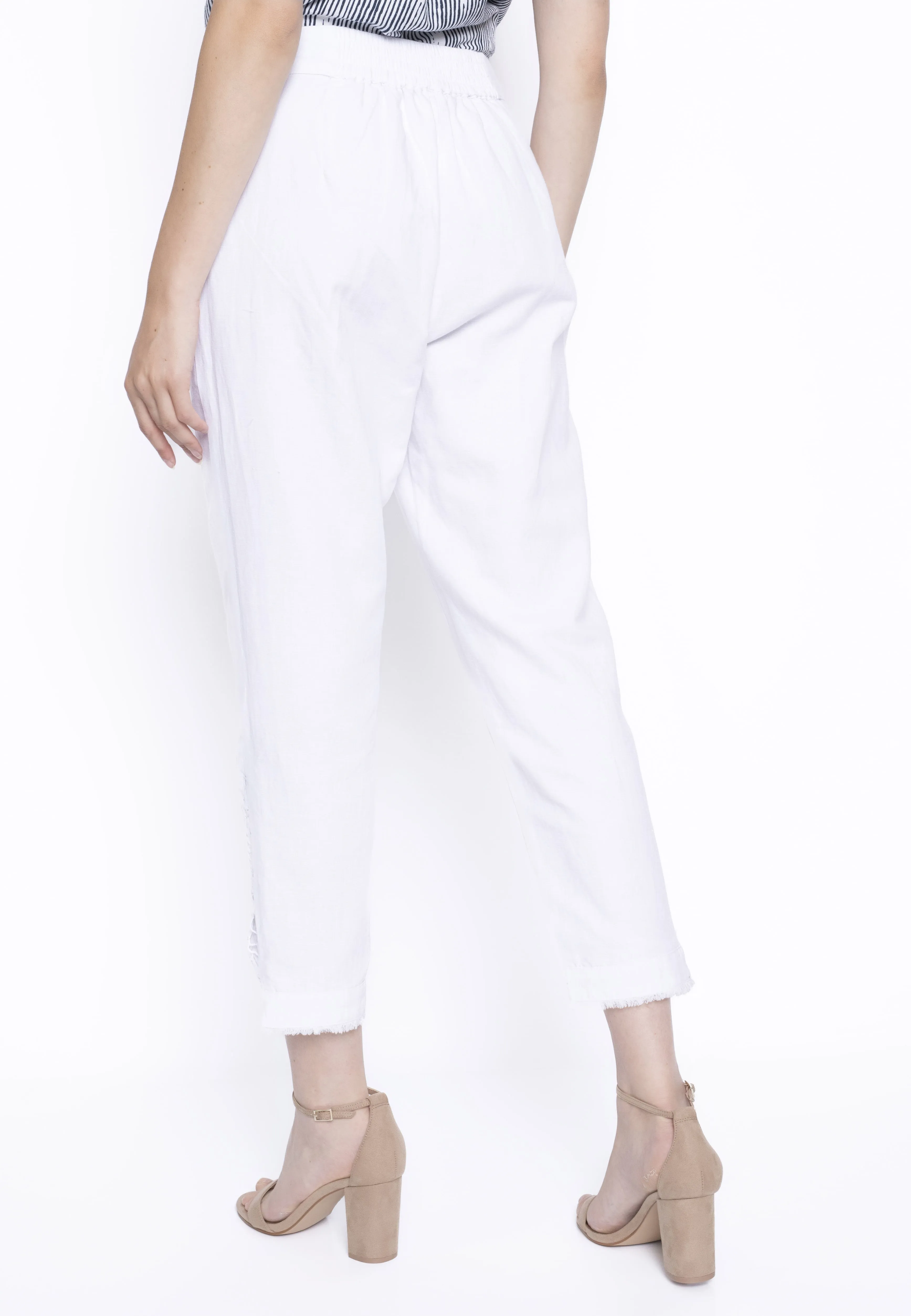 Lace Trim Pants