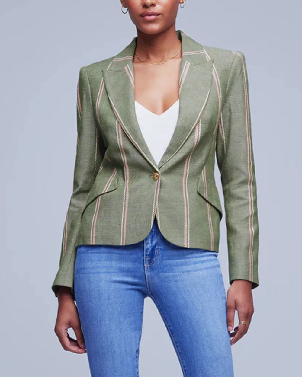 Olive Jennah Cropped Blazer
