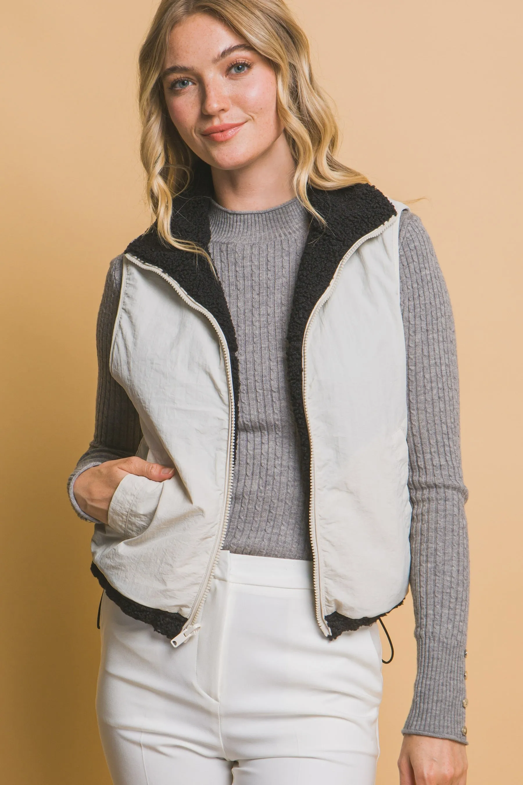 Reversible Fleece Vest