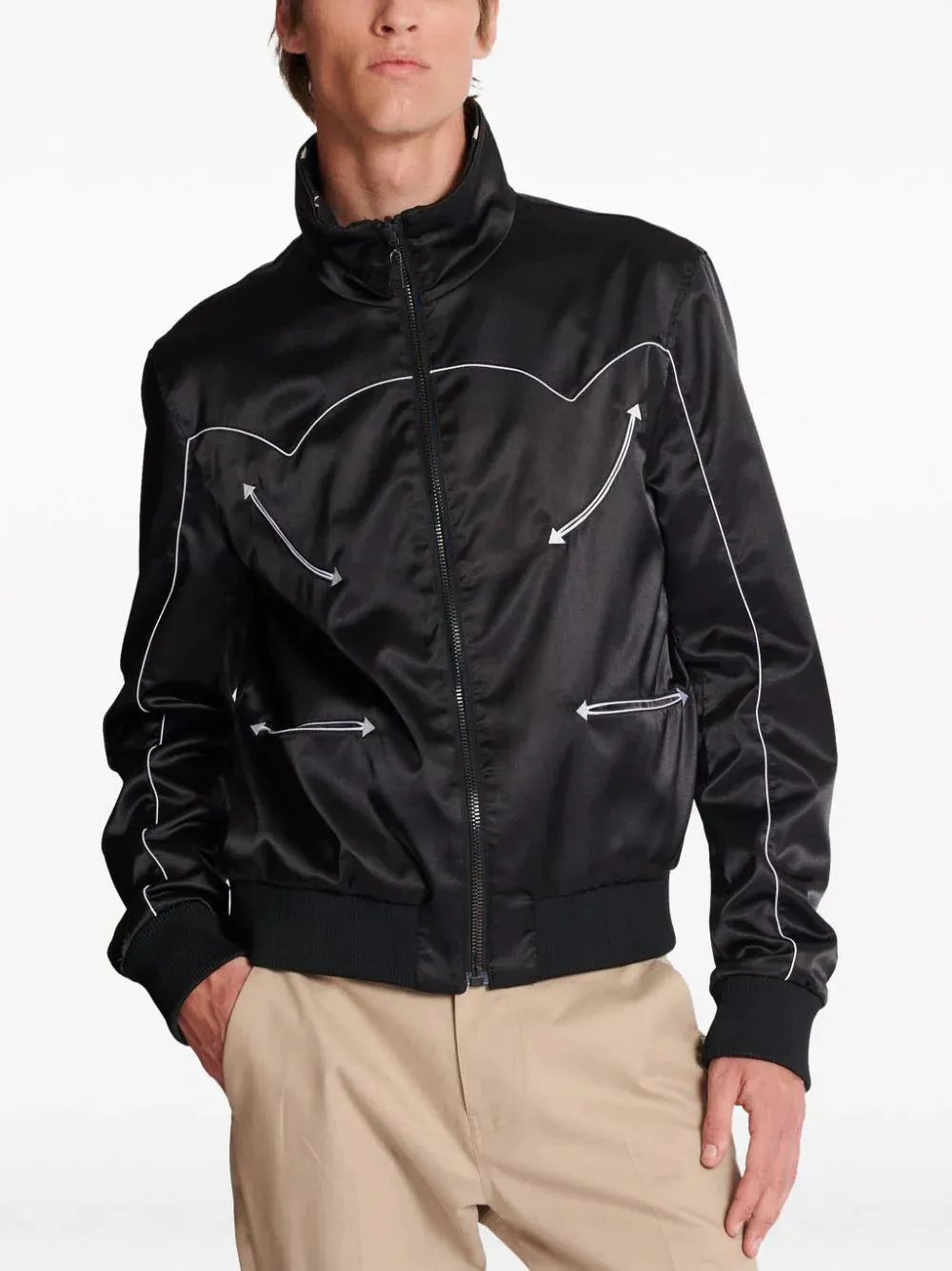 Reversible Western Cut & Star Blouson
