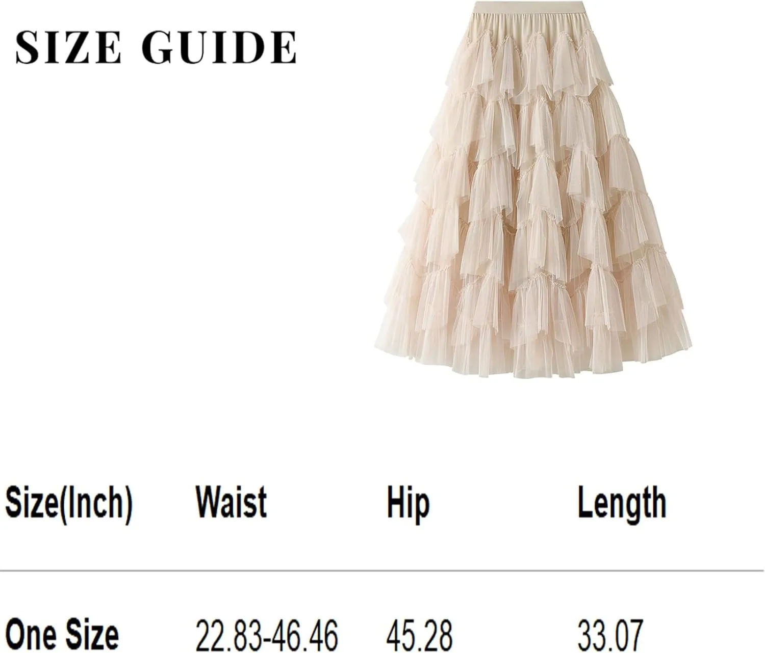 Skirt for Women Elastic Waist Tiered Maxi Skirt A-Line High Waist Long Skirt Bohemian Print Casual Beach Outfits