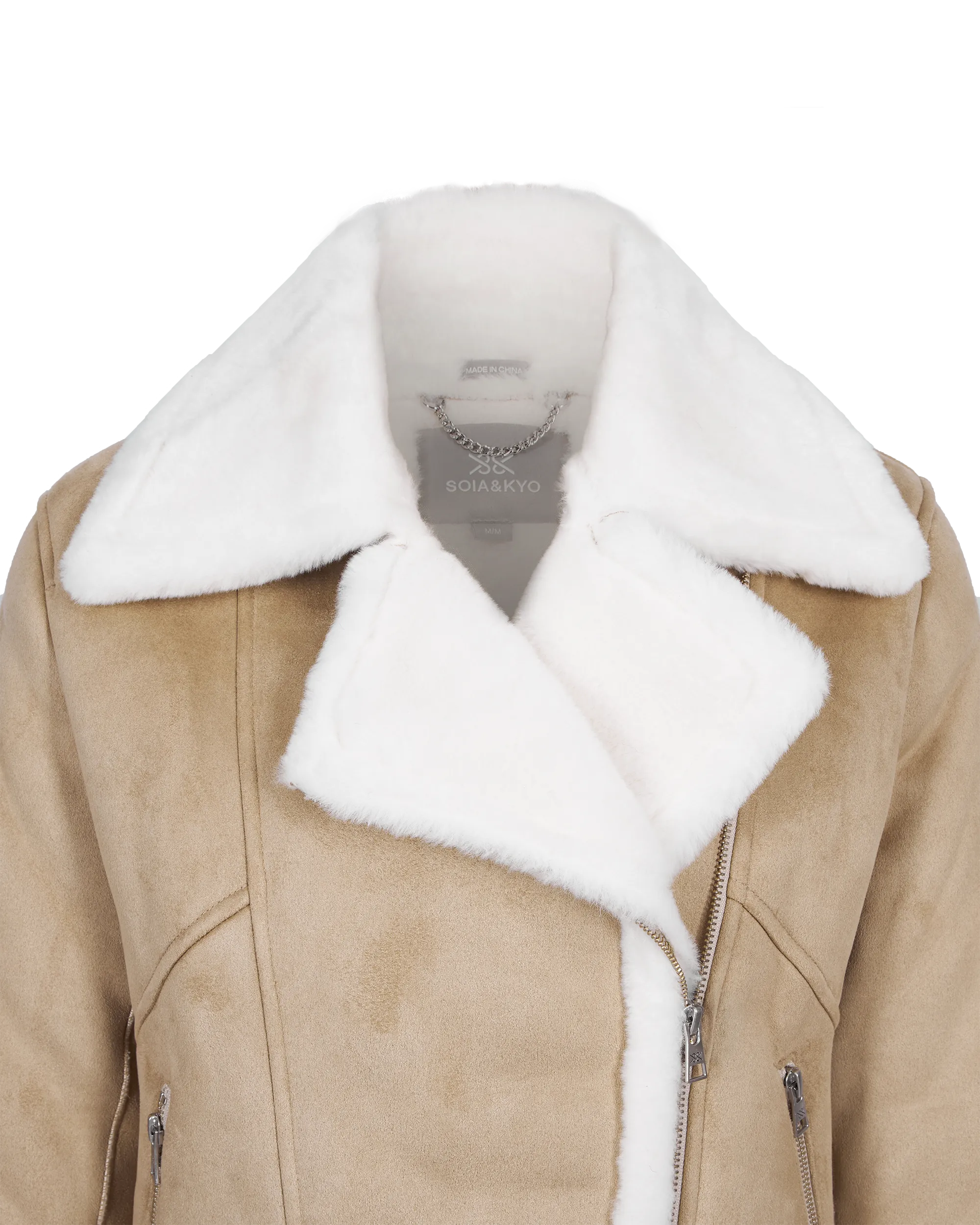 Soia and Kyo Phoebe Moto Coat