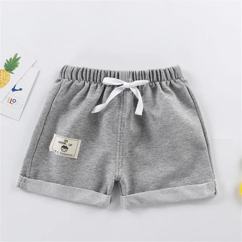 Toddler Baby Shorts for Boy Casual Solid Summer Shorts