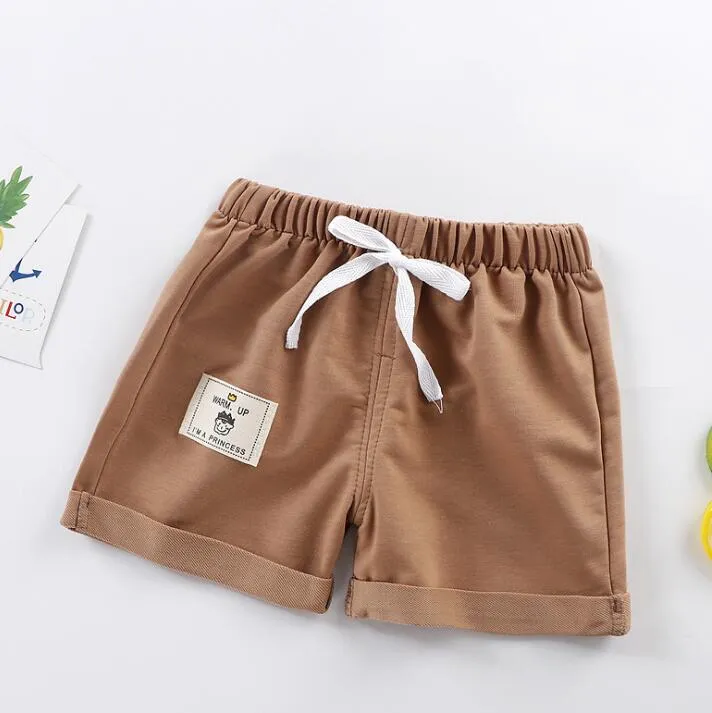 Toddler Baby Shorts for Boy Casual Solid Summer Shorts