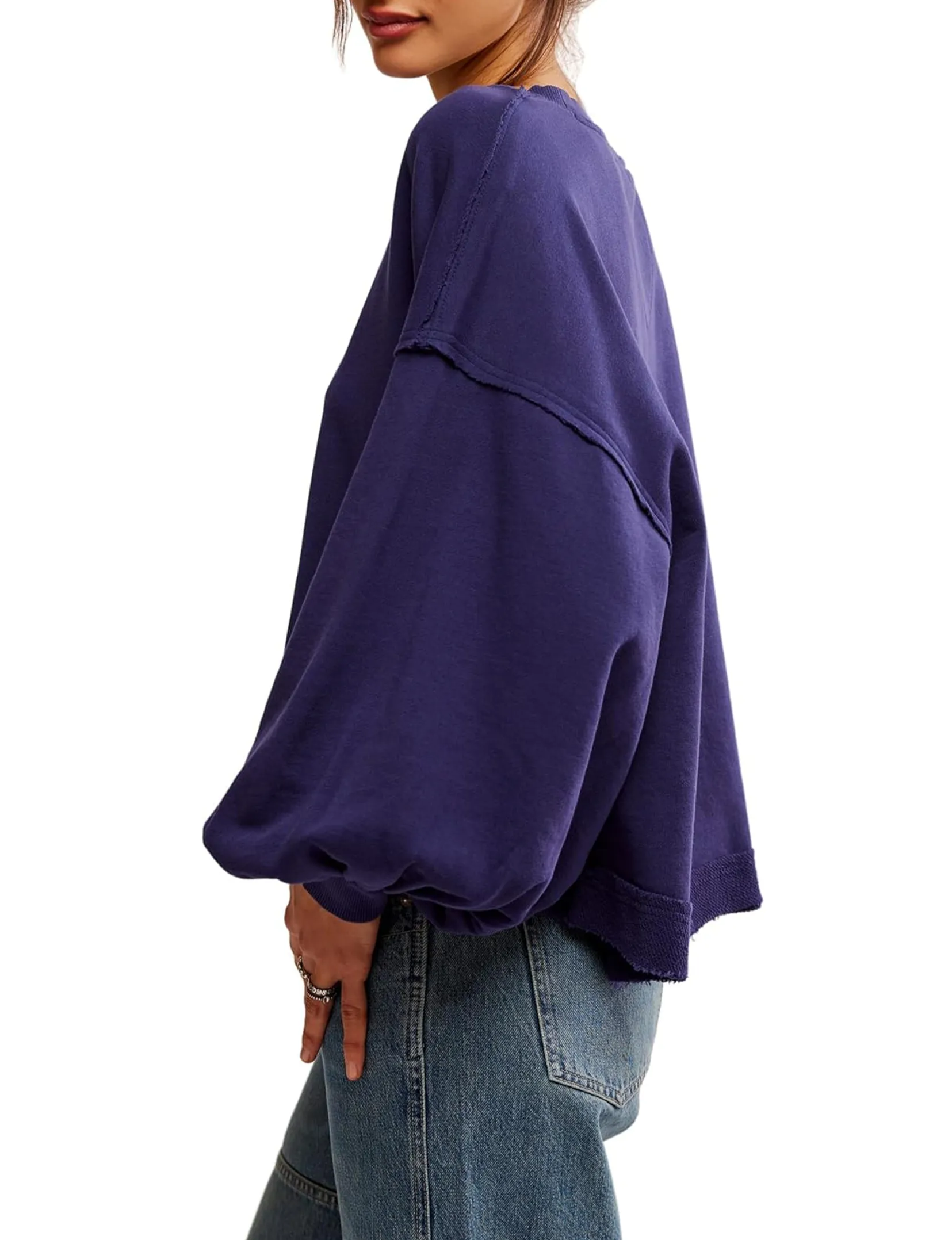 Trish Sweatshirt, Eclipse