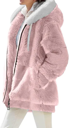 Womens Puffer Jacket with Hood Long Down Jackets for Women Winter Jackets for Women Plus Size 3xl Fleece Jacket Women Plus Size 3x Lightweight Puffer Jacket Women Women's Winter Coat