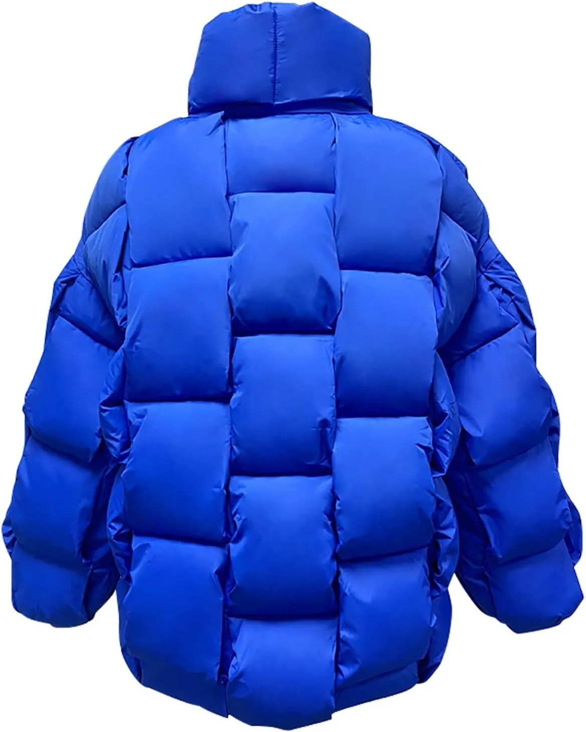 Women's Winter Coat Puffer Thicken Padded Down Jacket Outdoor Shearling Quilted Warm Casual Zipper 2024 Trendy Parka Outwear
